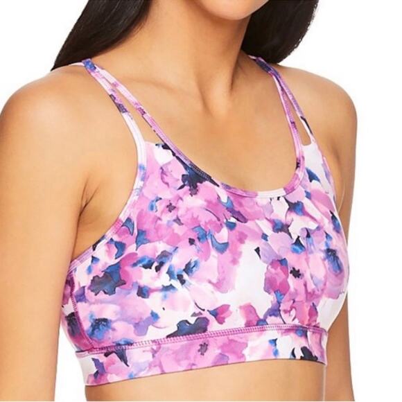 NWT! Gaiam Shina Sports Bra in Bridal Rose - Size XS - Picture 1 of 10